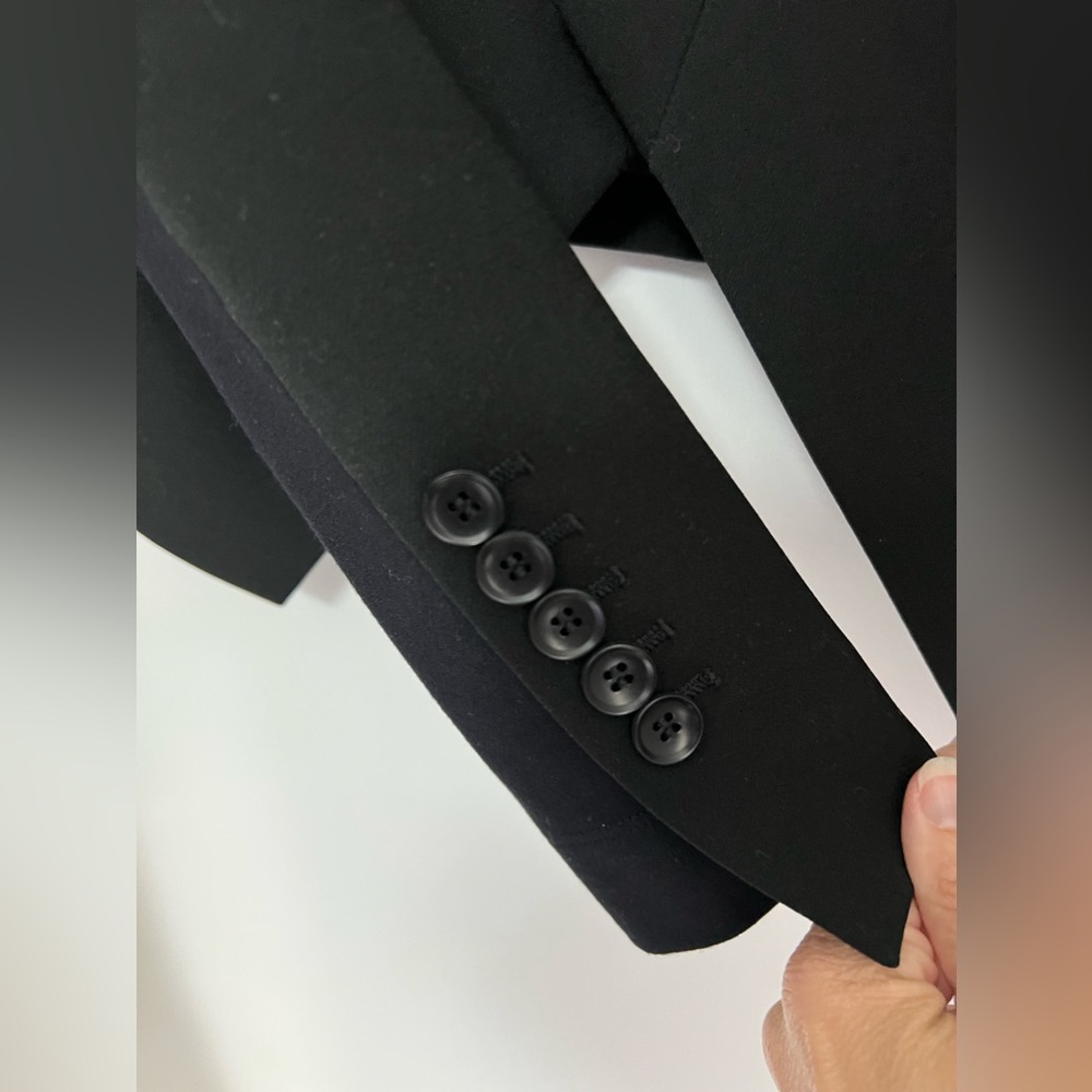 BCBGMAXAZRIA Women's Black Blazer Jacket - Picture 3 of 6